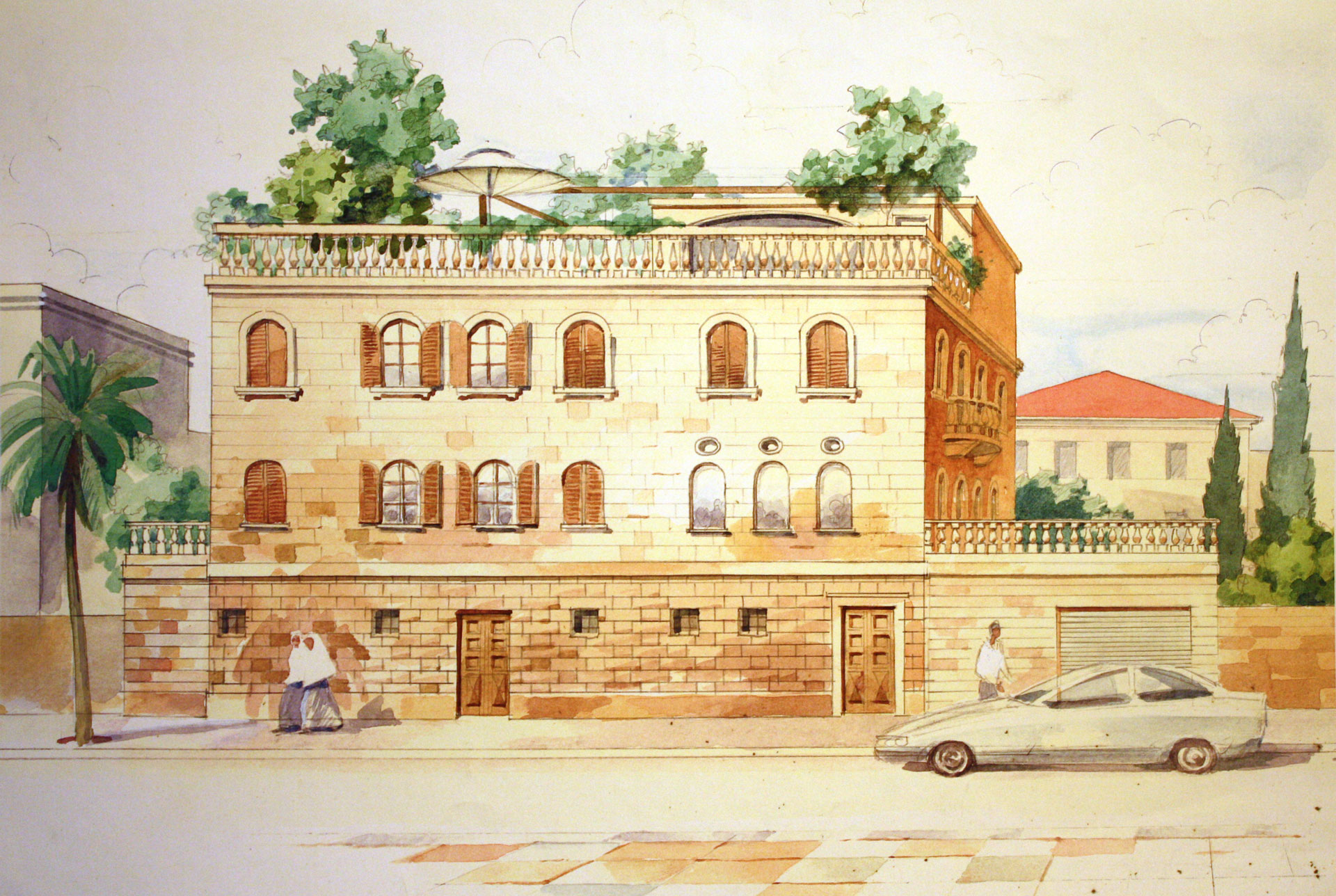 Tel Aviv Facade